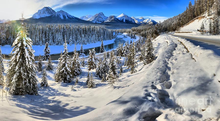 Bow Valley Mountains Photograph by Adam Jewell