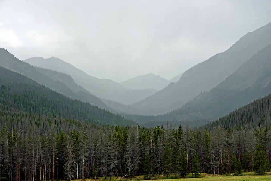 Bowen Mountain in Summer Storm Photograph by Robert Meyers-Lussier