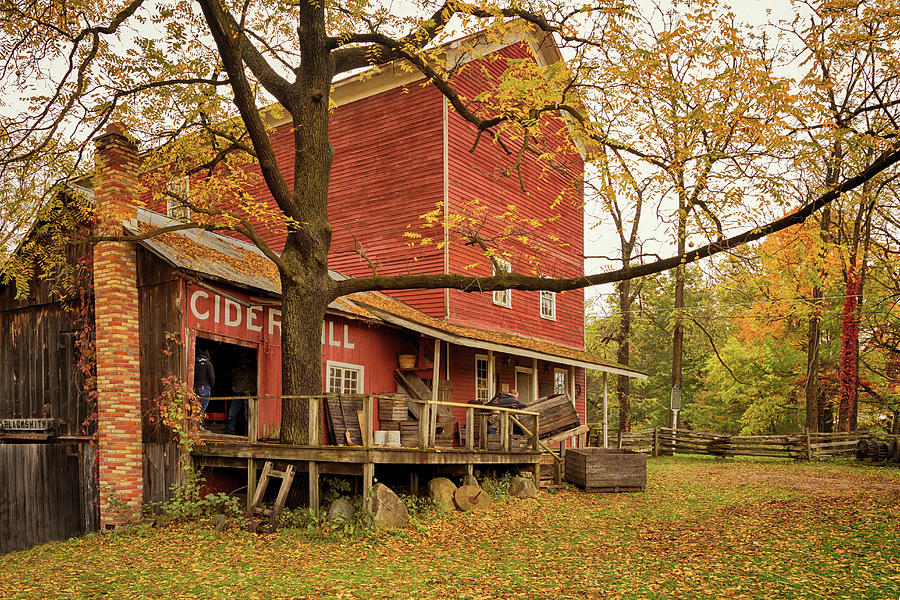Bowens Cider Mill Photograph by Susan Rissi Tregoning