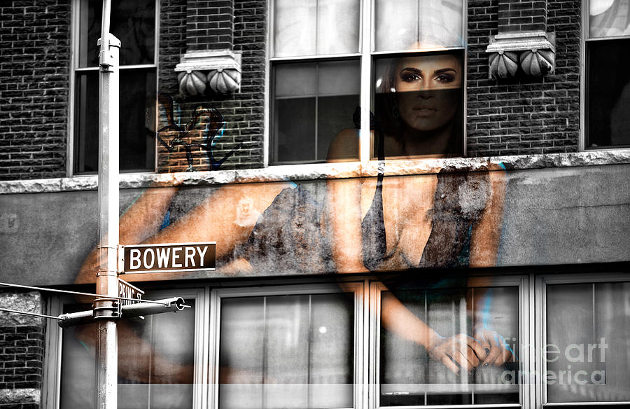 Bowery Babe Photograph by John Rizzuto