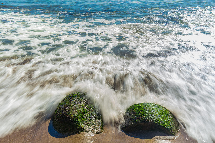 Bowling Ball Beach Rocks Photograph by Marc Crumpler