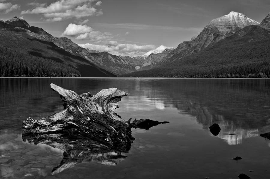 Bowman Lake 3, Glacier Natl Park Photograph by Jedediah Hohf