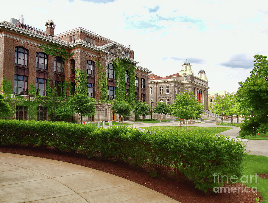 Syracuse Photograph - Bowne Hall by Debra Millet Syracuse Photograph - Bowne Hall by Debra Millet