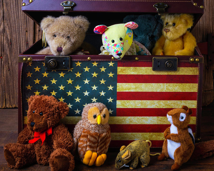 Bear Photograph - Box Full Of Bears by Garry Gay