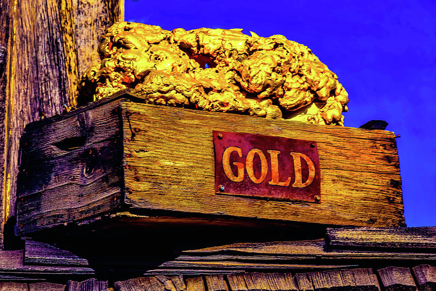 Box Of Gold Photograph by Garry Gay