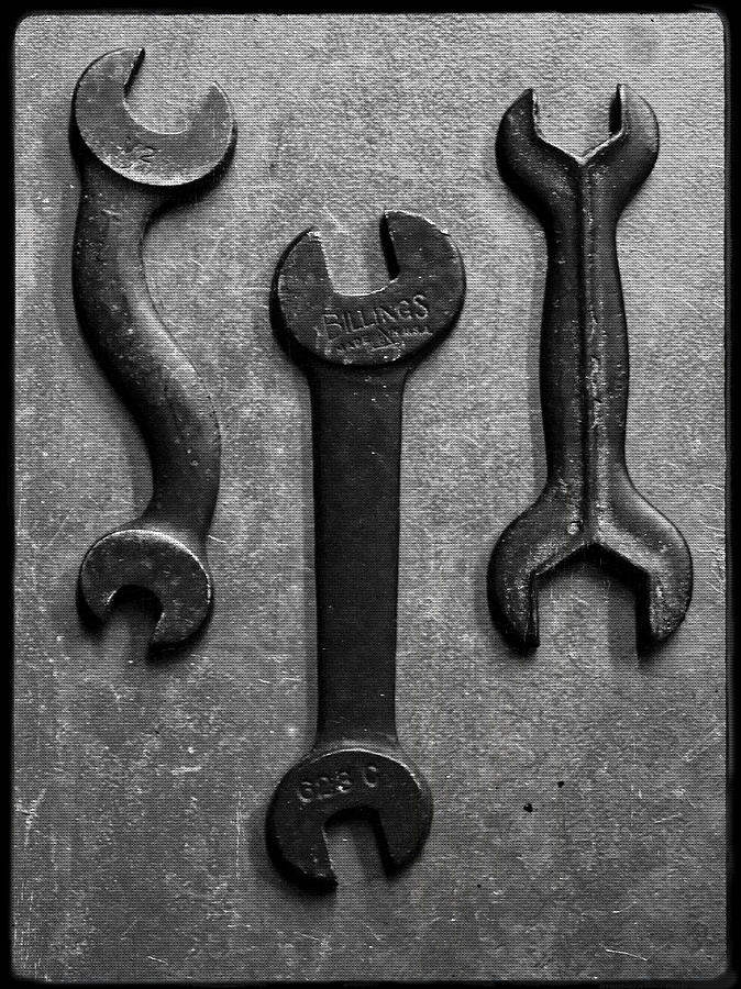 Tool Photograph - Box Wrench by Tom Druin