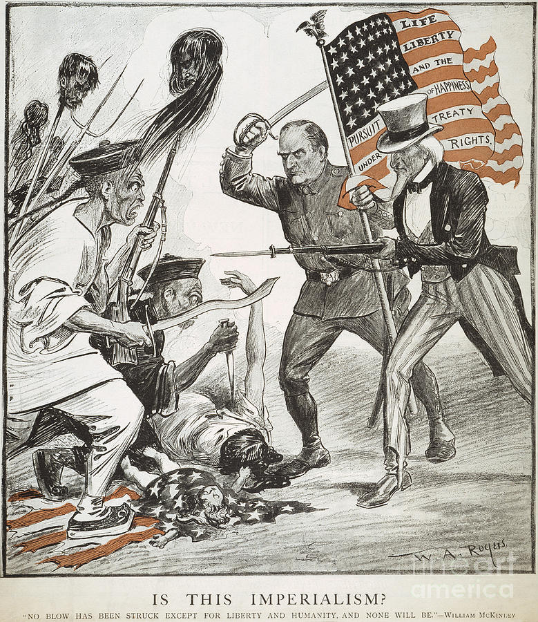Boxer Rebellion Cartoon Photograph by Granger