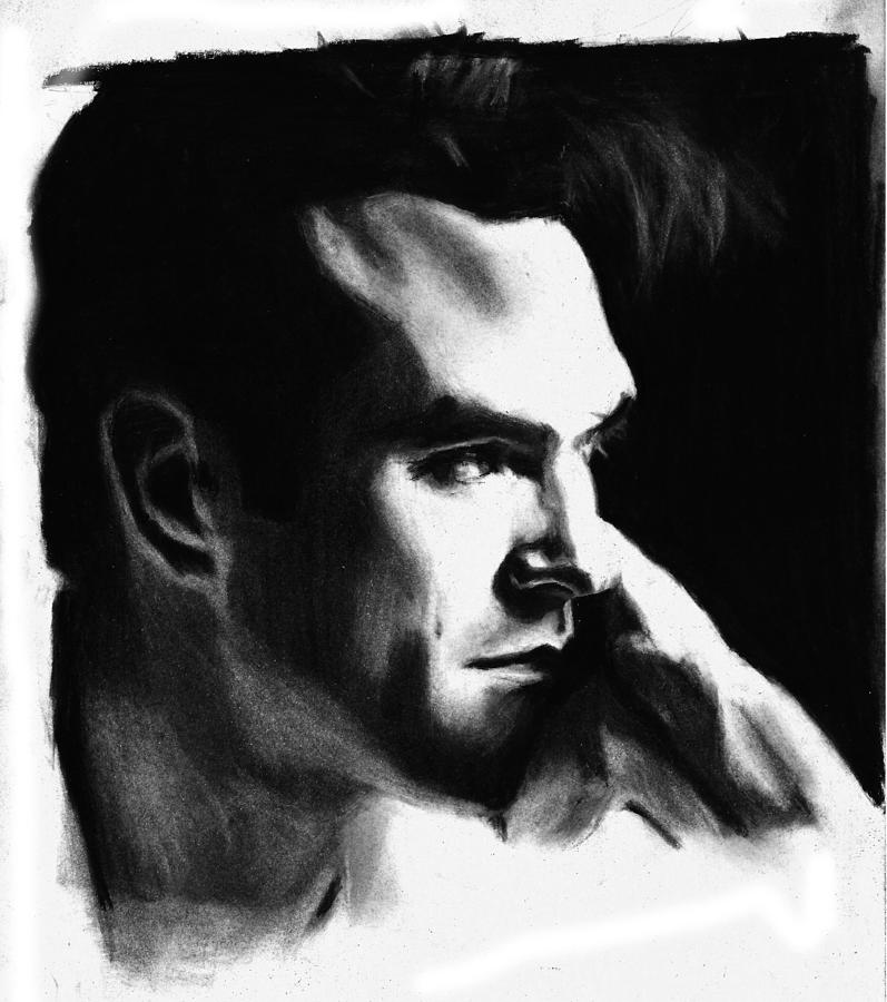 Morrissey Drawing - Boxers by Teresa Beveridge