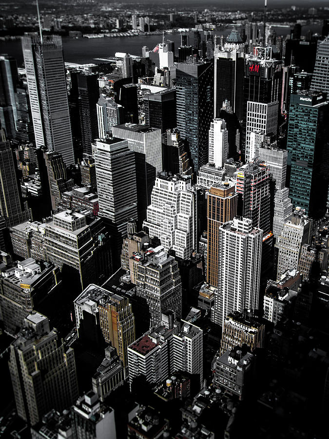 Architecture Photograph - Boxes of Manhattan by Nicklas Gustafsson