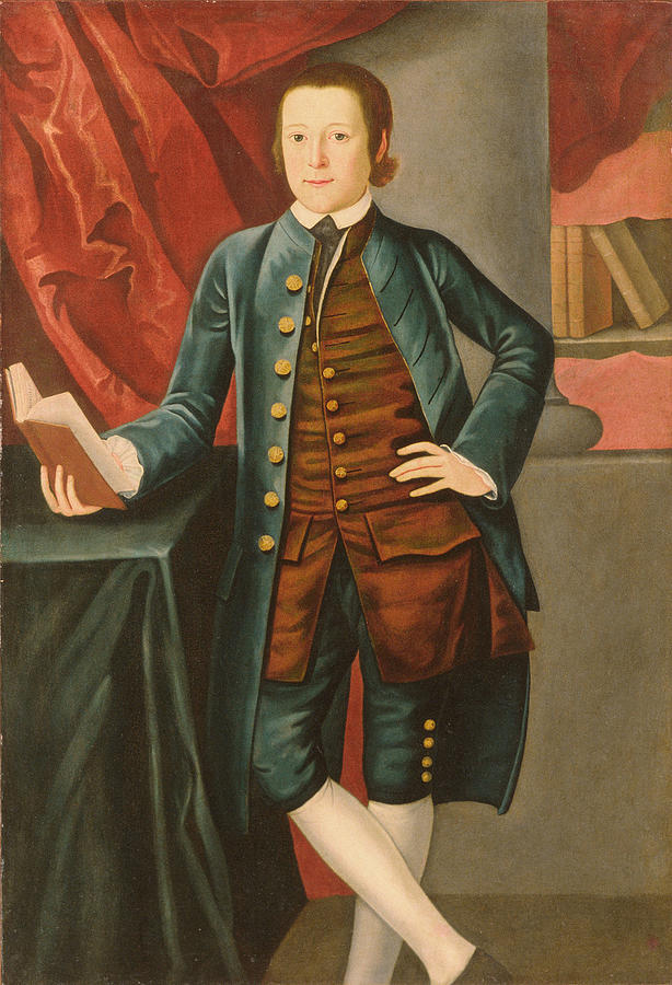 Boy of the Crossfield Family. Possibly Richard Crossfield Painting by John Durand
