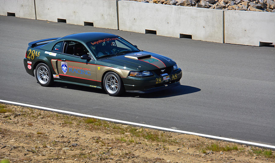 Boy Scouts of America Racing - Ford Mustang Photograph by Mike Martin