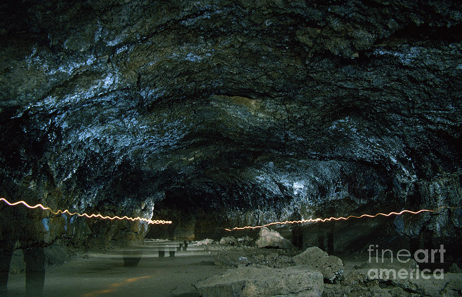Boyd Cave Lava Tube Bend Oregon 2 Photograph by Rick Bures