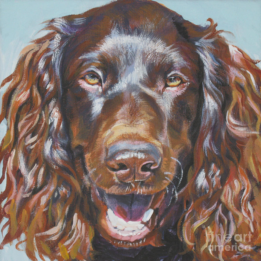 Dog Painting - Boykin Spaniel by Lee Ann Shepard