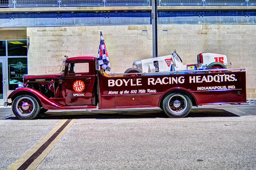 Boyle Racing Headqtrs. Photograph by Josh Williams