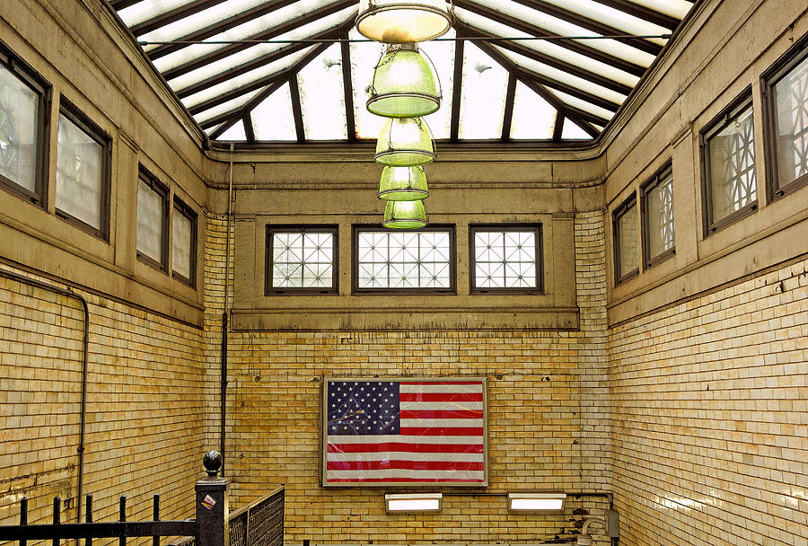 Boston Photograph - Boylston Street Station by Robert Meyers-Lussier