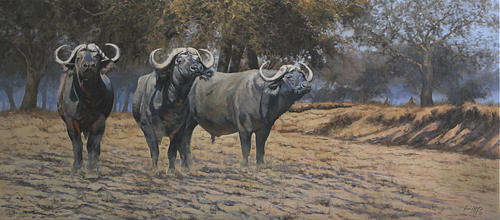 Boys from Mana Pools Painting by Paul Apps - Fine Art America