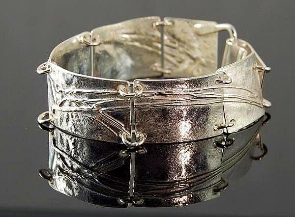 Sterling Silver Bracelet Jewelry - Bracelet by Alvero Sanchez