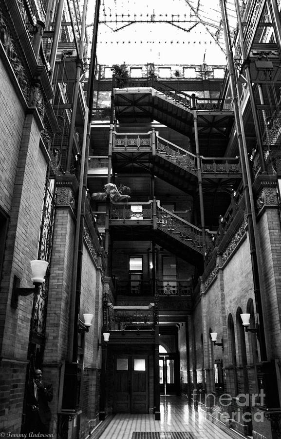 Bradbury Building Photograph by Tommy Anderson