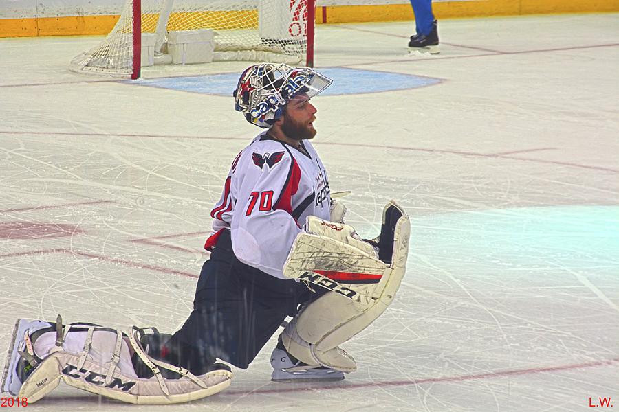 Braden Holtby Photograph by Lisa Wooten