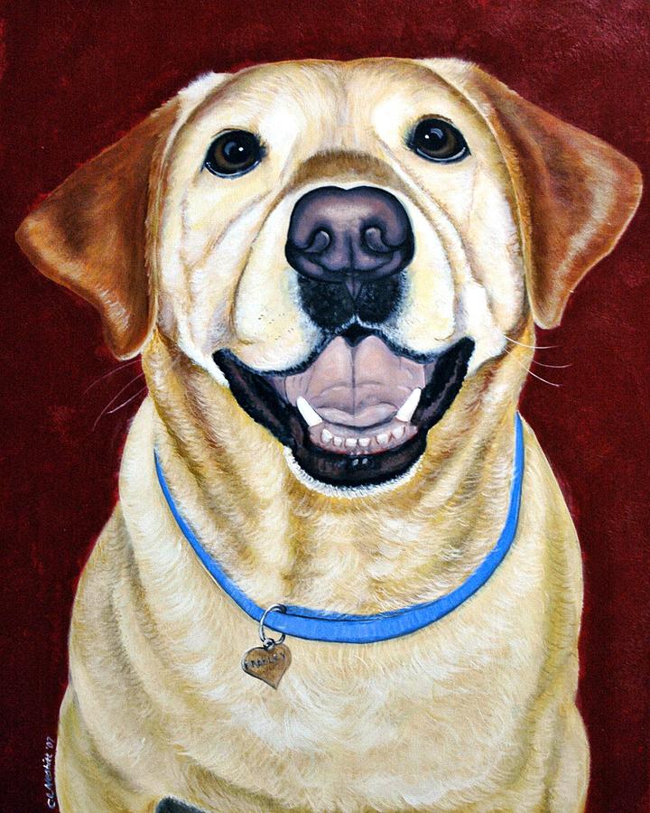 Bradley the Happy Painting by Carol Iyer - Fine Art America