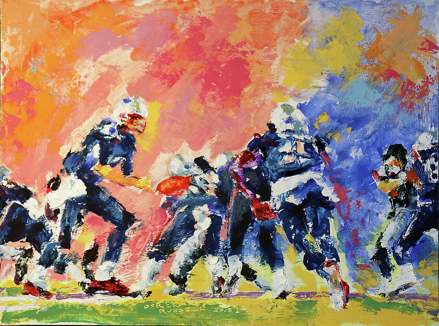 Patriots 25-point Comeback Painting by Derek Russell | Fine Art America