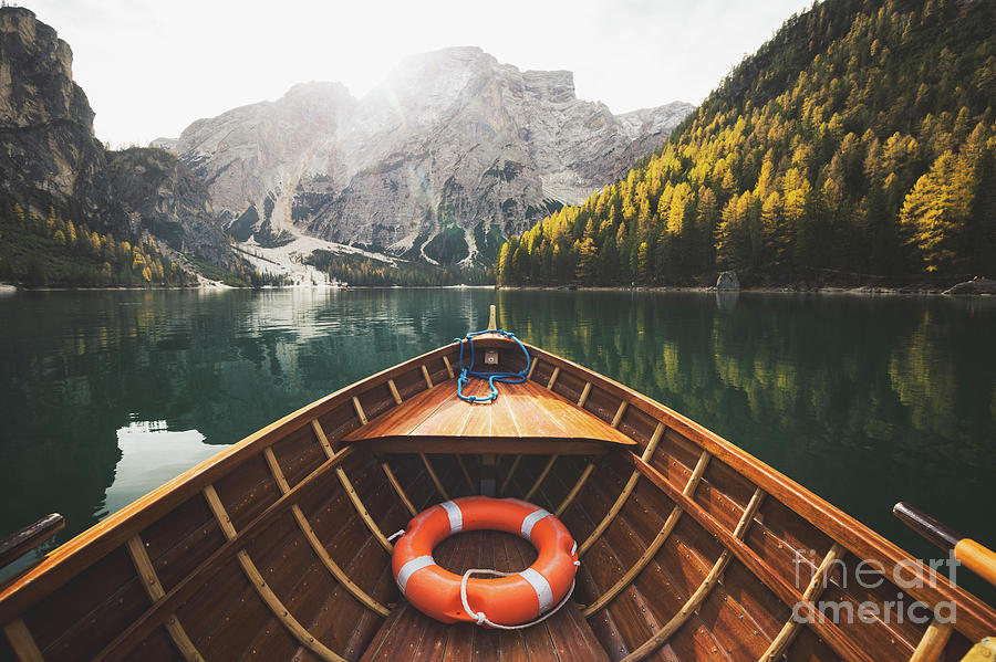 Braies Lake Photograph by JR Photography
