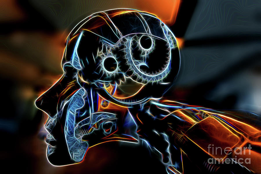 Brain Android Photograph by Viktor Birkus - Pixels