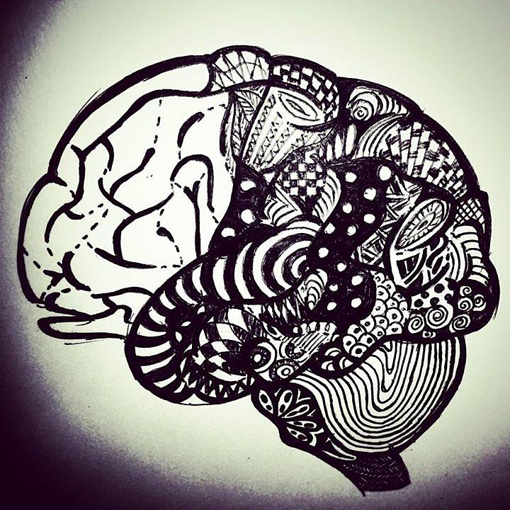 Brain Loading Drawing by Prasita Kumaran - Pixels