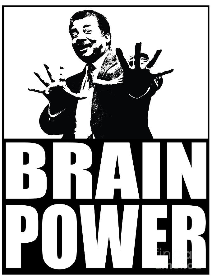 Brain Power Digital Art by Jack Norton
