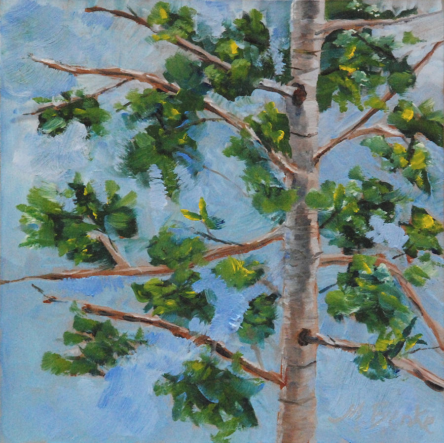 Branching Out Painting by Mary Benke