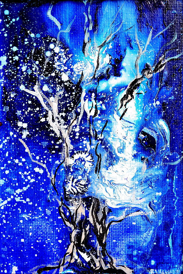 Branching Spirit Painting by Regina Valluzzi