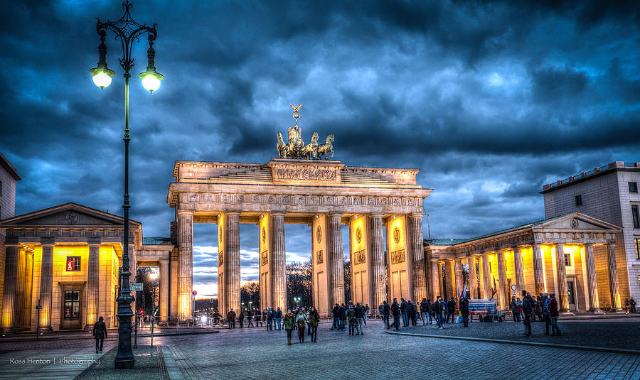 Berlin Photograph - Brandenberg Gate by Ross Henton