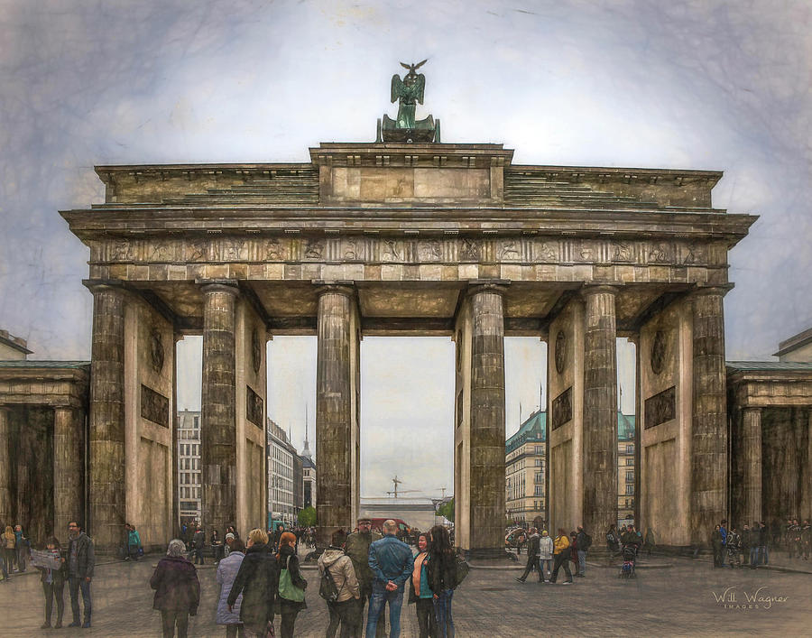 Brandenberg Gate Photograph by Will Wagner