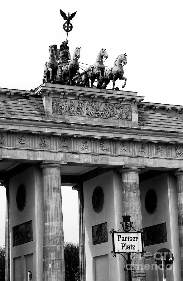 Brandenburg Gate Berlin Photograph by John Rizzuto