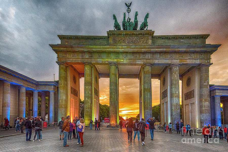 Brandenburg Gate Photograph by Pravine Chester