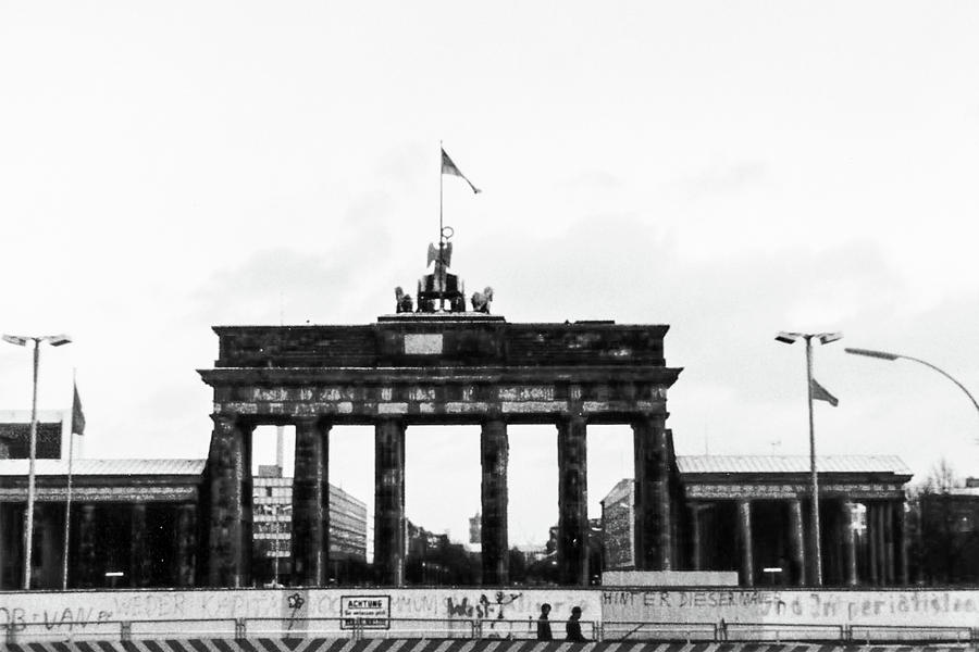 Brandenburg Gate Pre-Unification Photograph by SR Green