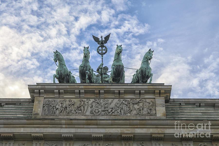 Brandenburger gate, Berlin Photograph by Patricia Hofmeester