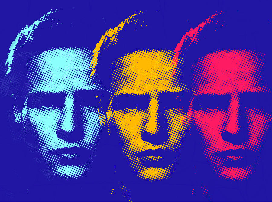 Brando Mixed Media - Brando Triple by Surj LA Brando Mixed Media - Brando Triple by Surj LA