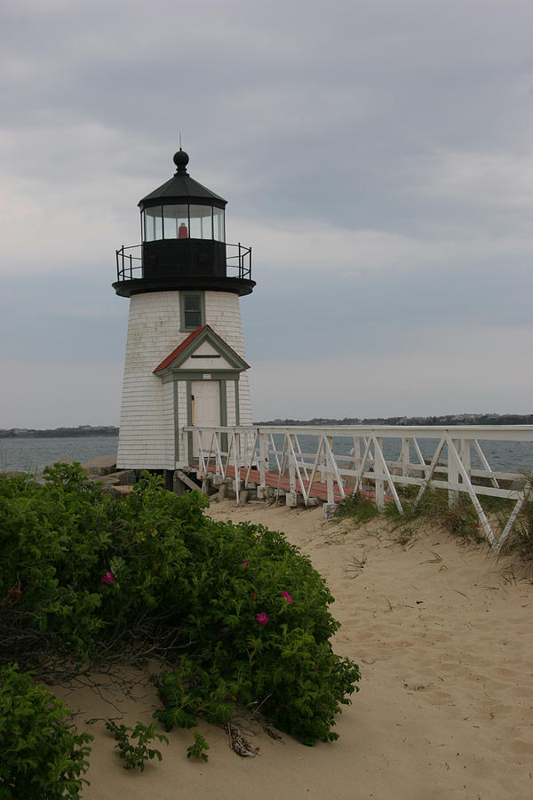 Brant Point Lighthouse Photograph - Brant Point Lighthouse, Nantucket MA by Bob See Brant Point Lighthouse Photograph - Brant Point Lighthouse, Nantucket MA by Bob See