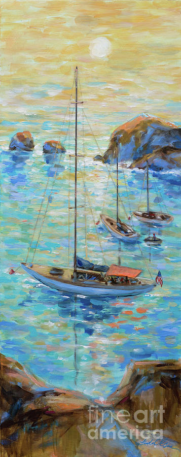 Branta at Catalina Painting by Linda Olsen
