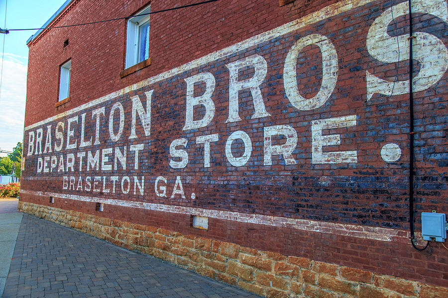 Braselton Bros, Inc Sign Photograph by Doug Camara