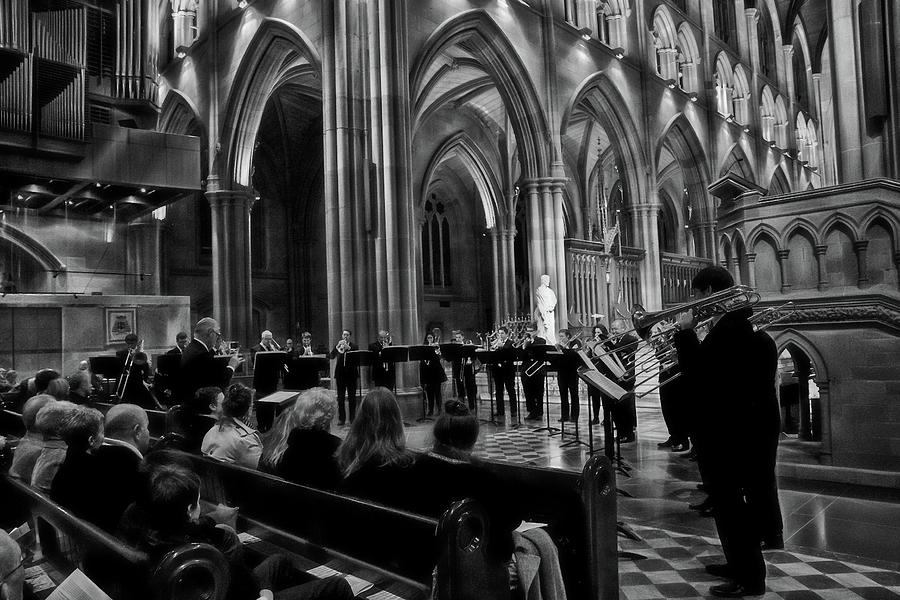 Brass At St Marys Cathedral Photograph by Miroslava Jurcik