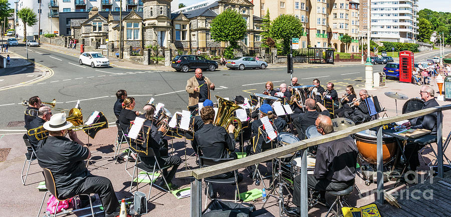 Brass Band Panorama Photograph by Steve Purnell