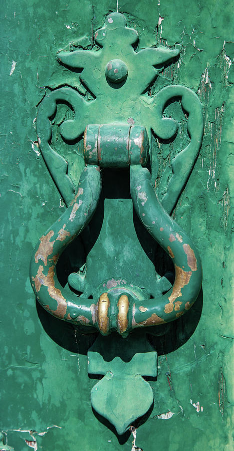 Brass Door Handle Photograph by David Letts