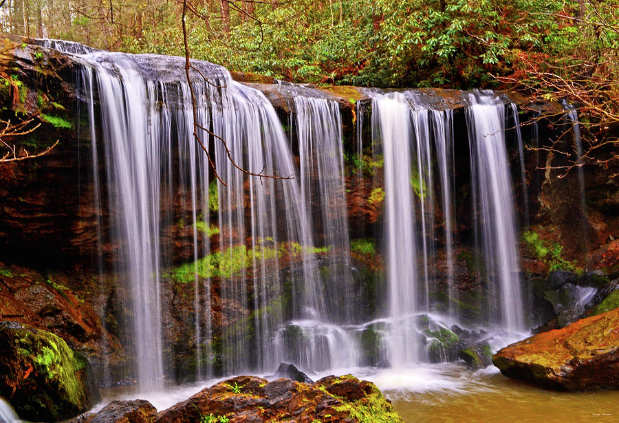 Brasstown Falls 005 Photograph by George Bostian