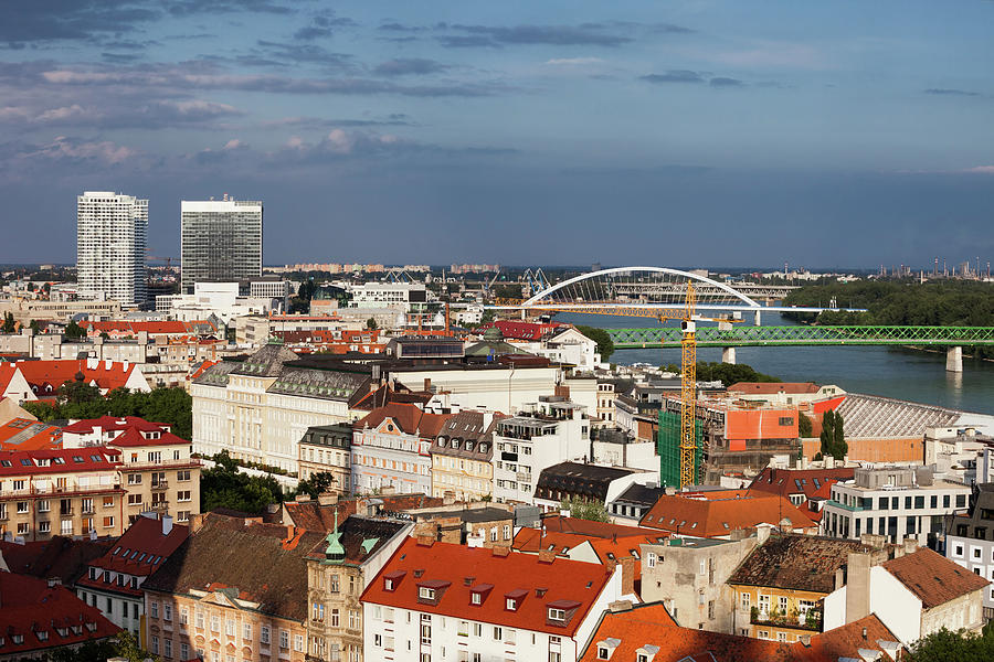 Bratislava Capital City Cityscape Photograph by Artur Bogacki