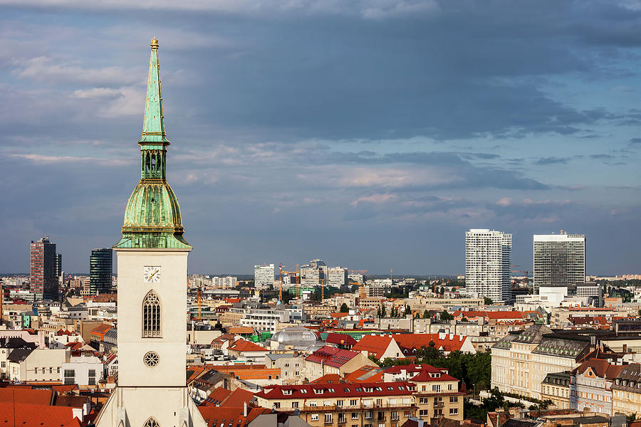 Bratislava Capital City Skyline Photograph by Artur Bogacki