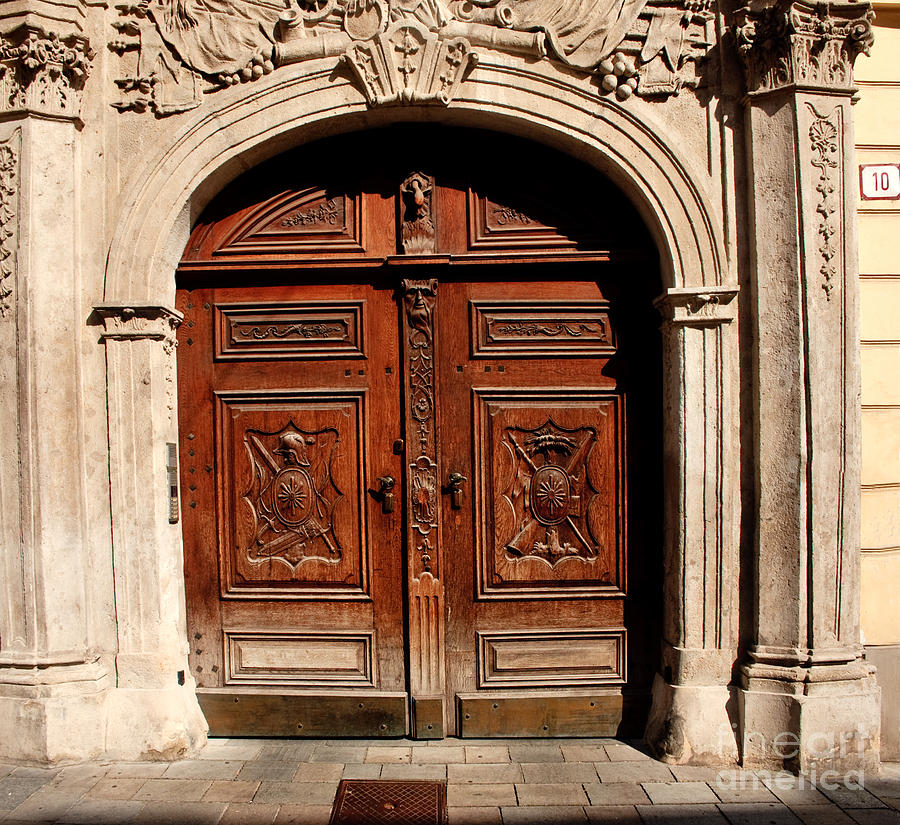 Doors Photograph - Bratislava Doors by Thomas Marchessault