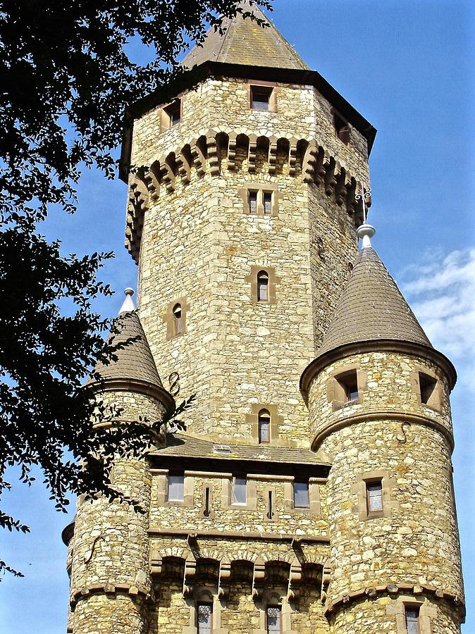 Braunfels Castle Turret Photograph by Chuck Stewart - Fine Art America