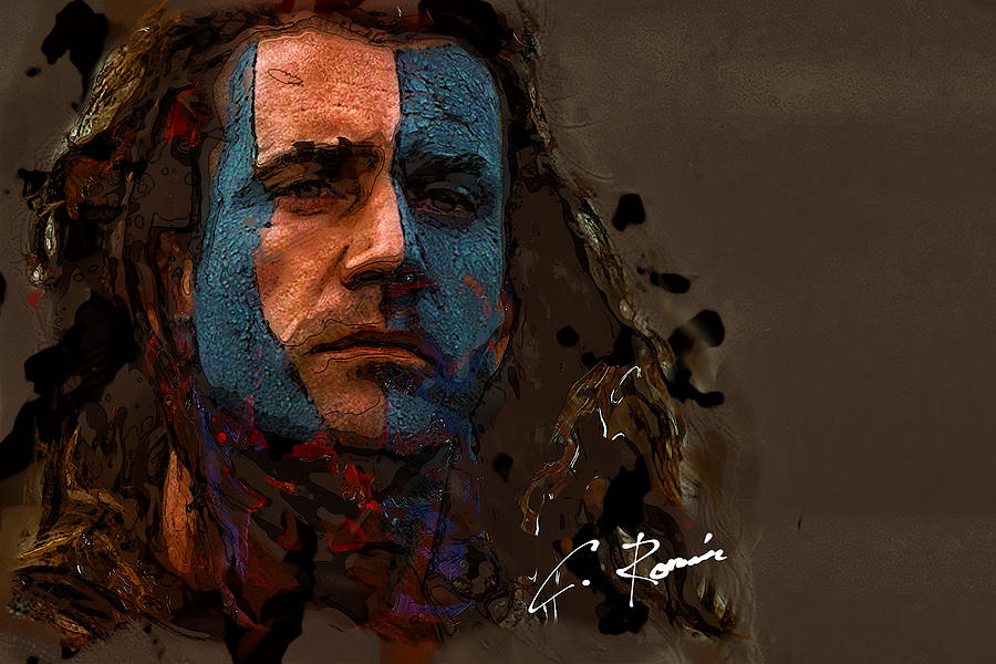 Braveheart Painting by Charlie Roman